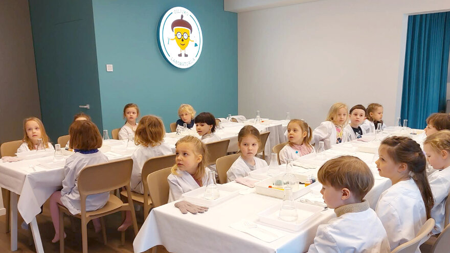 Giliuko laboratorijoje vyko edukacija „Žemė – gyvybės planeta“